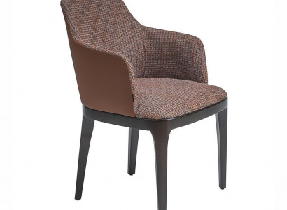 Design Lounge Stuhl mit Armlehnen Esszimmer Polster Stühle Neu